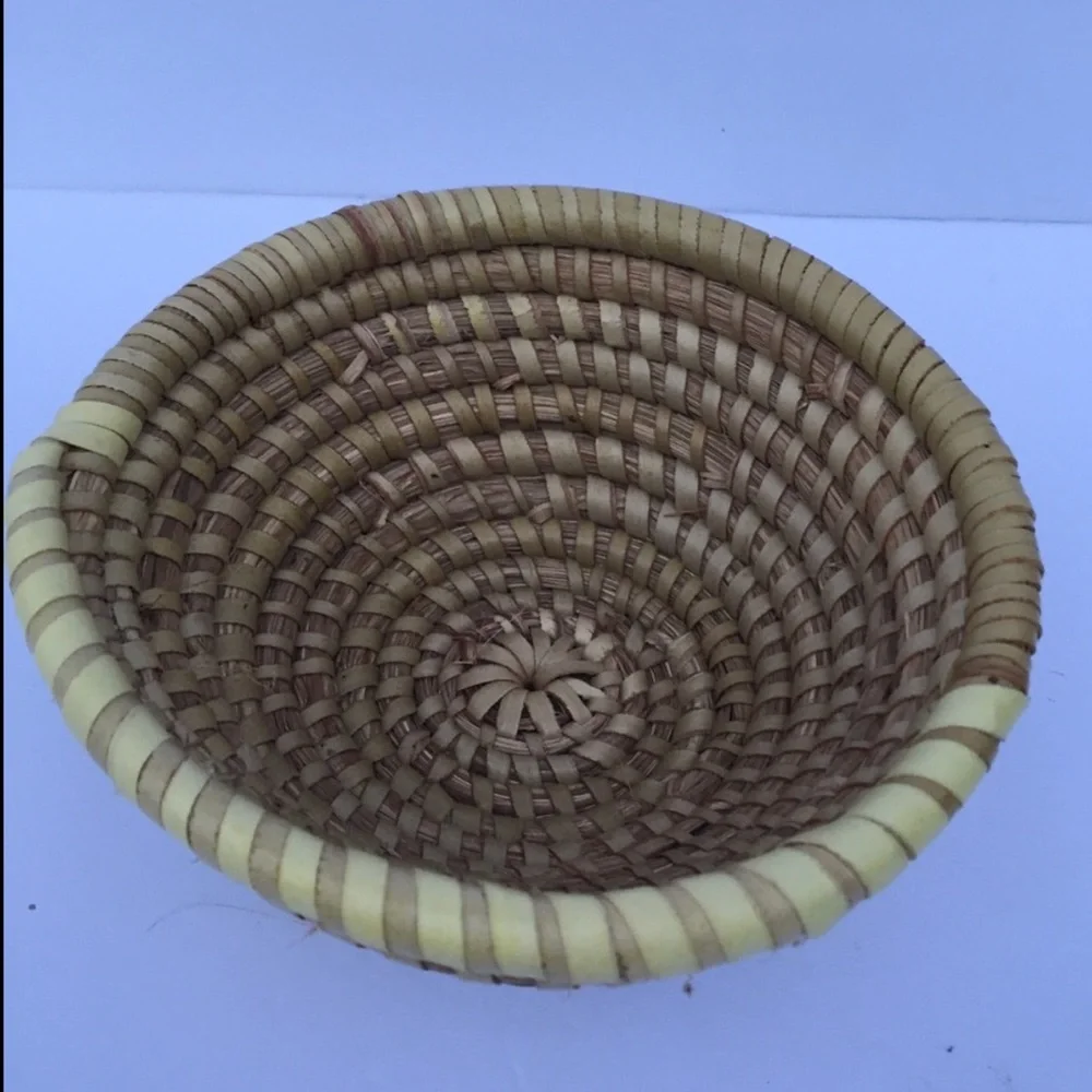 Sweet Grass/ Native American Handmade Basket